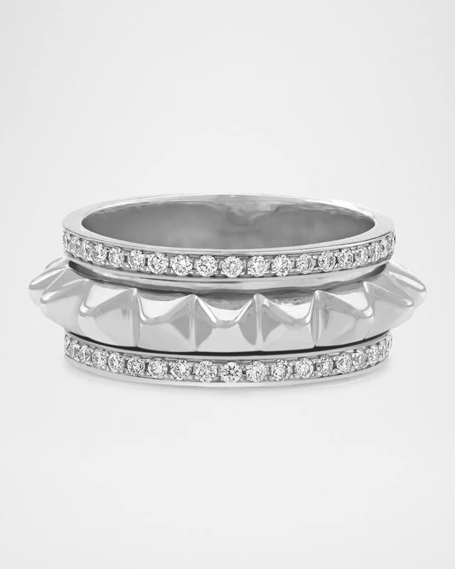 Cardamom 18K White Gold Diamond Ring